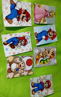 Super Mario stickers